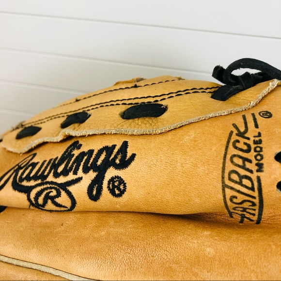 Rawlings RBG224BFR Ken Griffey Jr. Leather 11” Right Hand Thrower Baseball Glove - Picture 14 of 15